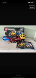 Containertruck Lego Technics 42024, Kinderen en Baby's, Speelgoed | Duplo en Lego, Lego, Zo goed als nieuw, Ophalen