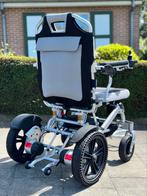 Opvouwbare Plooibare elektrische rolstoel nieuwstaat, Ophalen of Verzenden, Inklapbaar, Zo goed als nieuw, Elektrische rolstoel