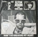 Elton John & Kiki Dee "Don't go breaking my heart", Cd's en Dvd's, Vinyl Singles, Ophalen of Verzenden, Gebruikt, Overige genres