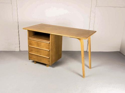 Vintage Cees Braakman Dutch Design EE02 Pastoe Bureau 1960s, Huis en Inrichting, Bureaus, Gebruikt, Bureau, Ophalen