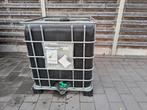 Zwarte ibc container 1000l, Tuin en Terras, Ophalen, Zo goed als nieuw, Kunststof