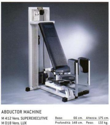 TechnoGym set Ad- en Abductor, beenspieren  beschikbaar voor biedingen