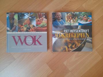 2 wok kookboeken Piet Huysentruyt 