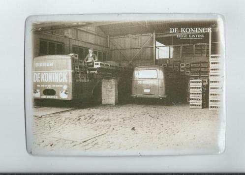 De Koninck bier promo retro foto's (4x), Collections, Marques de bière, Utilisé, De Koninck, Enlèvement ou Envoi
