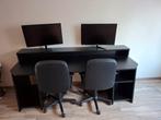 Grand bureau avec deux chaises état neuf., Huis en Inrichting, Bureaus, Ophalen, Zo goed als nieuw, Bureau