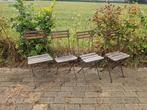 Oude franse tuinstoelen, Tuin en Terras, Ophalen of Verzenden, Zo goed als nieuw