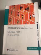 Sociaal recht in essentie tiende editie, Boeken, Studieboeken en Cursussen, Dirk Heylen, Ophalen of Verzenden, Zo goed als nieuw