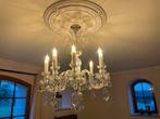 Kristallen luster 8 lichtpunten, Huis en Inrichting, Ophalen, Gebruikt