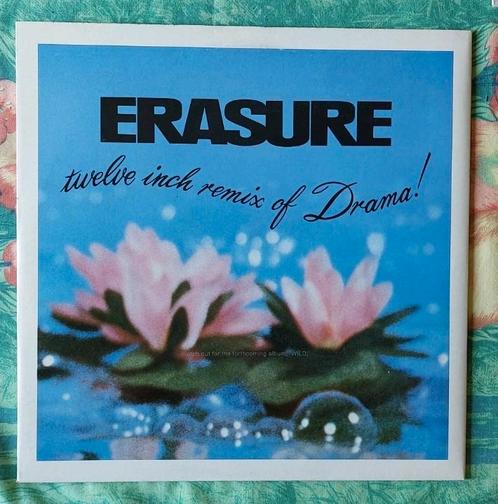 12'. Uitwissen. Twelve Inch Remix van Drama!, Cd's en Dvd's, Vinyl | Pop, Zo goed als nieuw, 1980 tot 2000, Ophalen of Verzenden