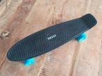 Retro Skateboard Swass Vinyl Cruiser. Zwart / blauw., Sport en Fitness, Skateboard, Zo goed als nieuw, Ophalen