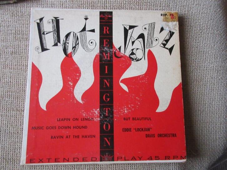 Eddie "Lockjaw" Davis Orchestra – Hot-Jazz, Cd's en Dvd's, Vinyl Singles, Gebruikt, EP, Jazz en Blues, 7 inch, Verzenden