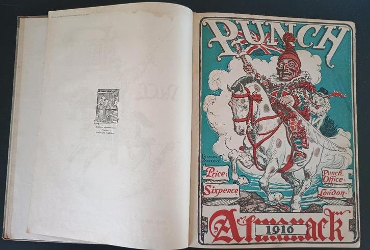 (EERSTE WERELDOORLOG) PUNCH CL, 1916., Antiek en Kunst, Antiek | Boeken en Manuscripten, Ophalen of Verzenden