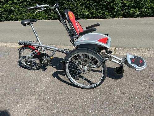 VAN RAAM O Pair 2 rolstoelfiets Heinzmann motor, Fietsen en Brommers, Fietsen | Vouwfietsen, Gebruikt, Overige merken, Deels opvouwbaar