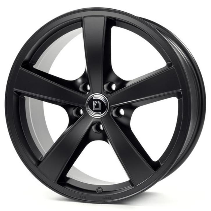 16" zwarte aluminium velgen (Alfa, Opel...) + Nokian banden, Auto-onderdelen, Banden en Velgen, Band(en), Winterbanden, 16 inch