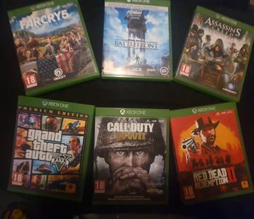 6 Xbox one game´s 