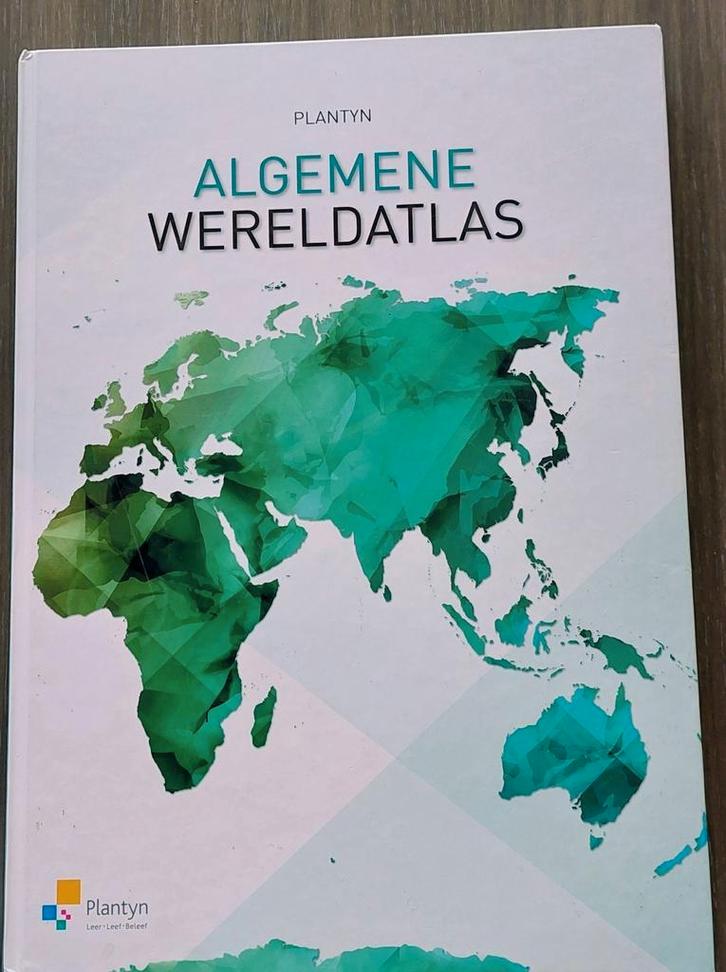 Algemene wereldatlas Plantyn. Uitgave 2017, Boeken, Atlassen en Landkaarten, Nieuw, Ophalen of Verzenden