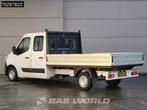 Renault Master 150PK Open Laadbak Dubbel Cabine 150PK Airco, Auto's, Bestelwagens en Lichte vracht, Stof, Gebruikt, 4 cilinders