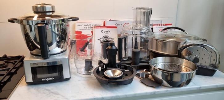Magimix  Cook expert 2023 + VEEL accessoires, Elektronische apparatuur, Keukenmixers, Zo goed als nieuw, Ophalen