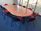 Grande table de réunion ou à manger + chaises, Salle de réunion ou de Présentation, Table, Enlèvement ou Envoi