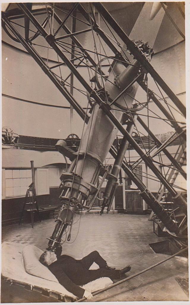 1910 - Angleterre - Greenwich : Grand télescope équatorial, Collections, Photos & Gravures, Comme neuf, Photo, Étranger, Avant 1940