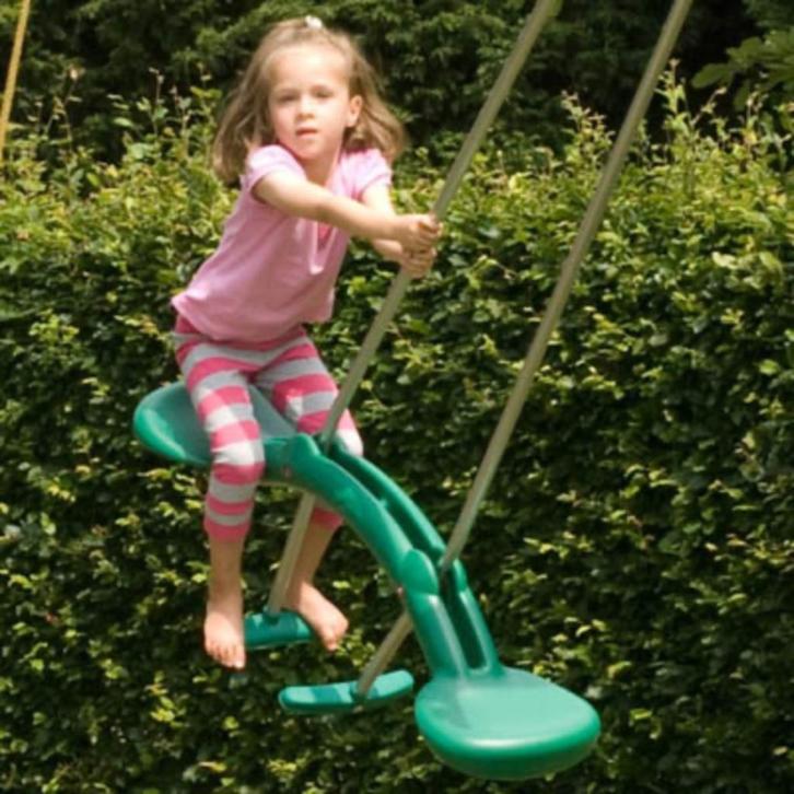 Duo-Schommel, Kinderen en Baby's, Speelgoed | Buiten | Speeltoestellen, Gebruikt, Schommel, Ophalen