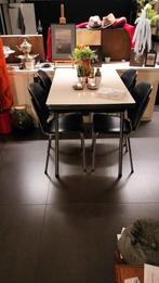 Vintage space-age mid-century eetkamer set., Antiek en Kunst, Ophalen
