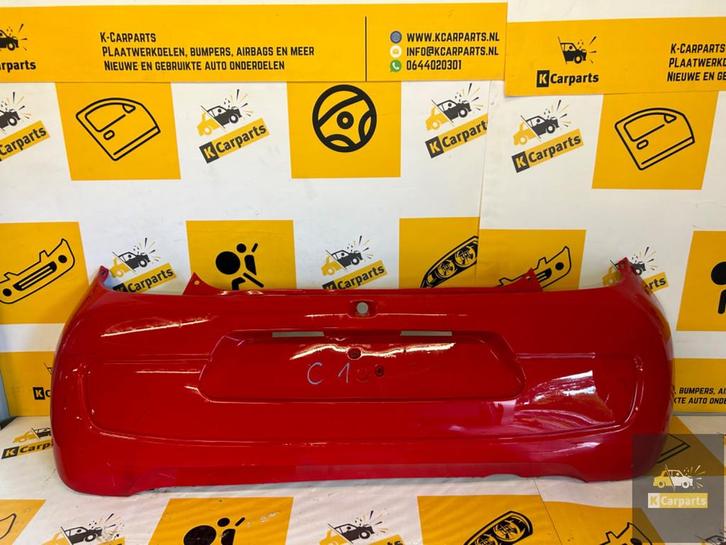 Citroen C1 Achterbumper 204-2023 52159-OH090 bumper, Auto-onderdelen, Carrosserie, Bumper, Citroën, Achter, Gebruikt