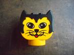 Lego Duplo Figure Head Animal Cat (zie foto's), Enfants & Bébés, Jouets | Duplo & Lego, Duplo, Briques en vrac, Utilisé, Enlèvement ou Envoi
