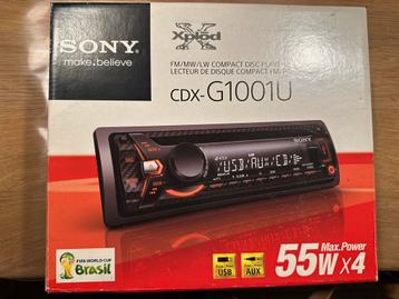 Sony CDX-G1001U autoradio beschikbaar voor biedingen