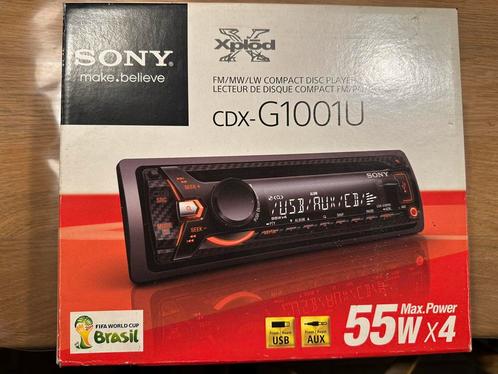 Sony CDX-G1001U autoradio, Auto diversen, Autoradio's, Zo goed als nieuw, Ophalen of Verzenden