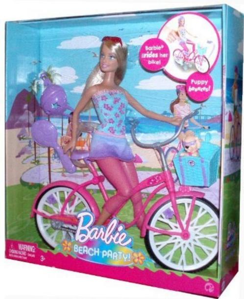 Barbie Beach Party "Production Mattel Année 2008" (R8645), Verzamelen, Poppen, Zo goed als nieuw, Pop, Ophalen