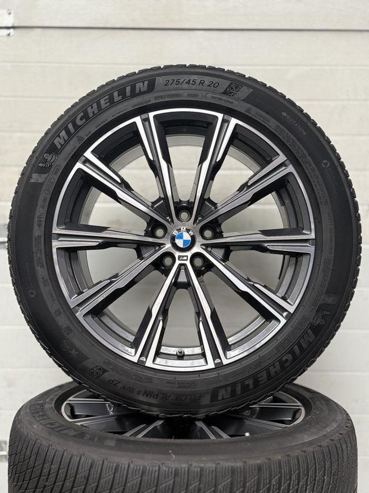 DEMO 20’’ BMW X5 X6 G05 G06 VELGEN WINTERBANDEN DEMO ORIG SE, Auto-onderdelen, Banden en Velgen, Banden en Velgen, Winterbanden