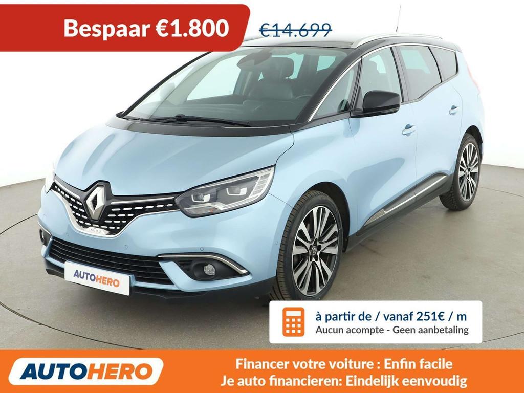 Renault Grand Scénic 1.6 dCi Energy Initiale Paris, Auto's, Renault, Gebruikt, 1719 kg, Blauw, 7 zetels
