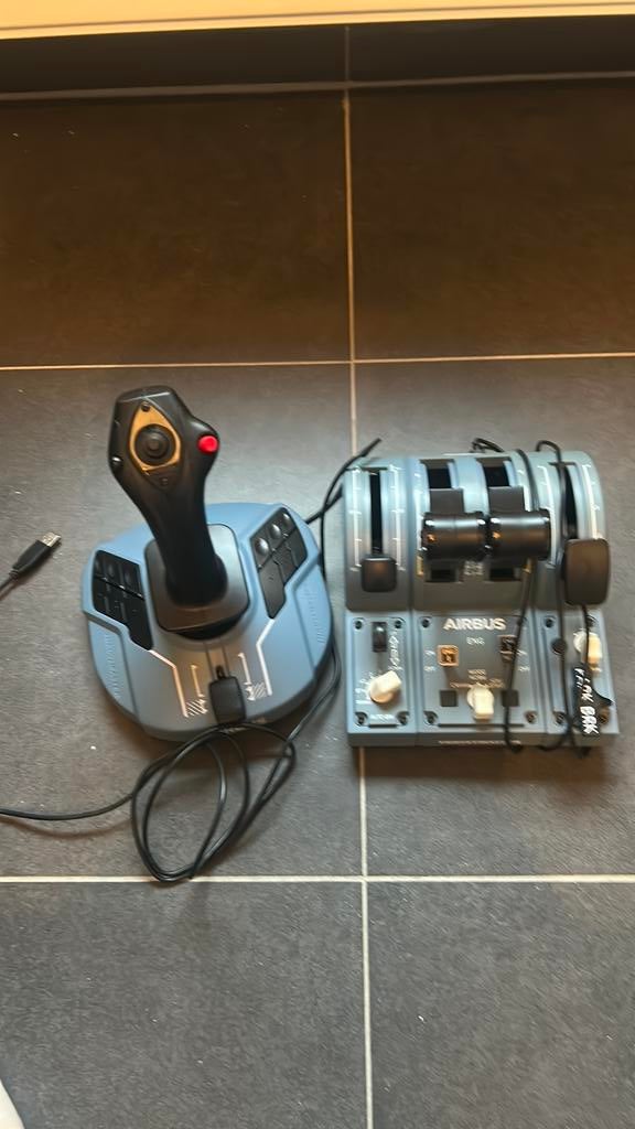 Trustmaster TCA Captain Pack X - flight control system, Informatique & Logiciels, Joysticks, Comme neuf, Enlèvement