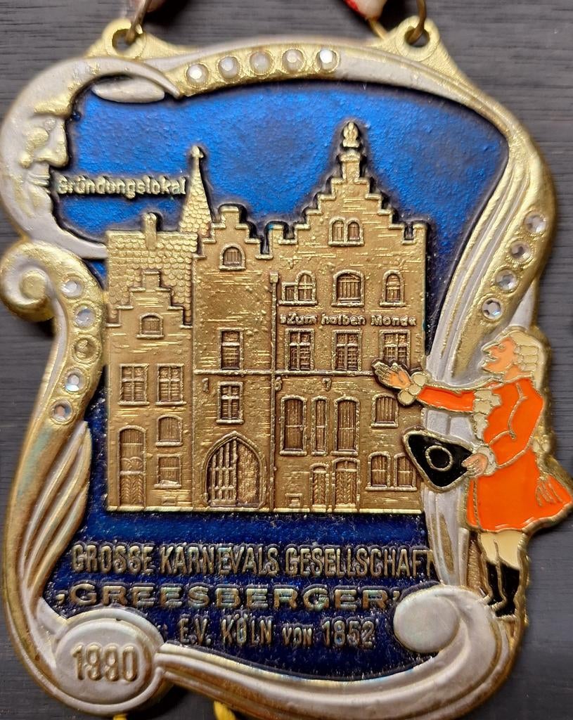 Carnaval medaille, Verzamelen, Ophalen of Verzenden