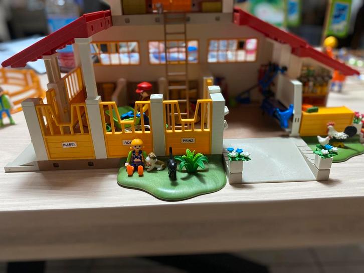 Playmobil paardenstal 4190, Kinderen en Baby's, Speelgoed | Playmobil, Zo goed als nieuw, Ophalen