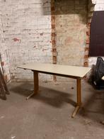 Schoolbank - Robuust - Retro, Huis en Inrichting, Ophalen, Zo goed als nieuw, Bureau