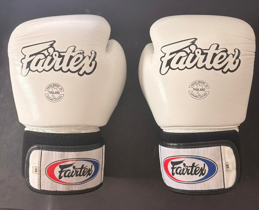 Fairtex BGV1 White 14oz, Sport en Fitness, Vechtsporten en Zelfverdediging, Ophalen of Verzenden, Zo goed als nieuw