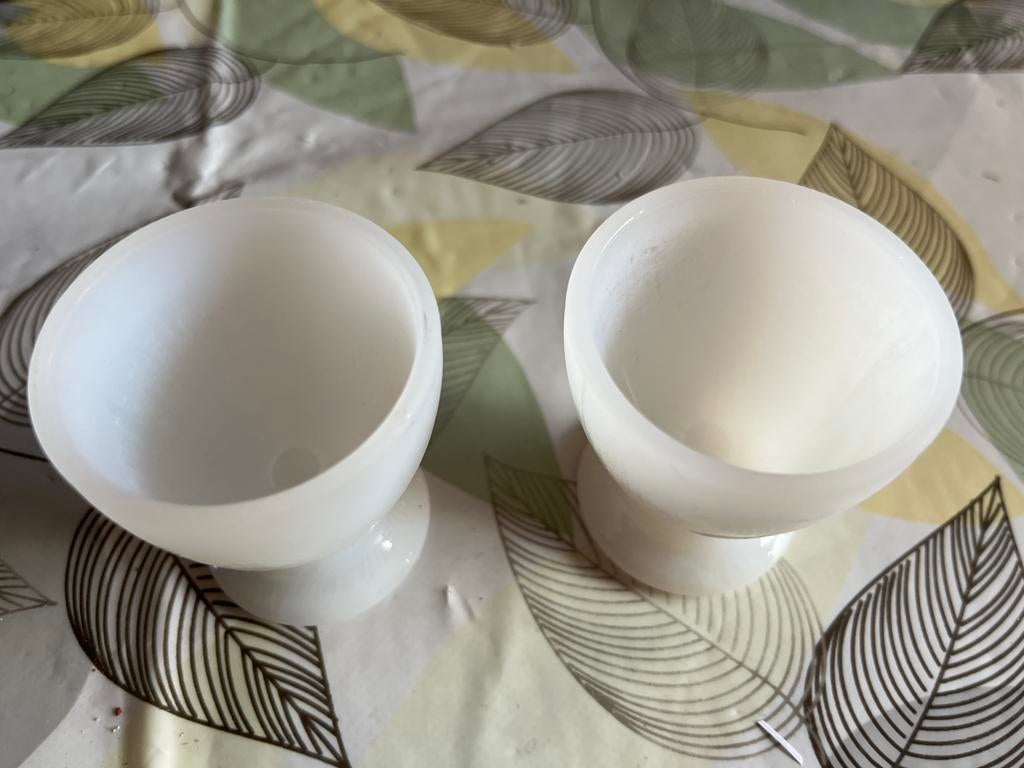 Eierkopjes, Ophalen of Verzenden, Zo goed als nieuw, Wit