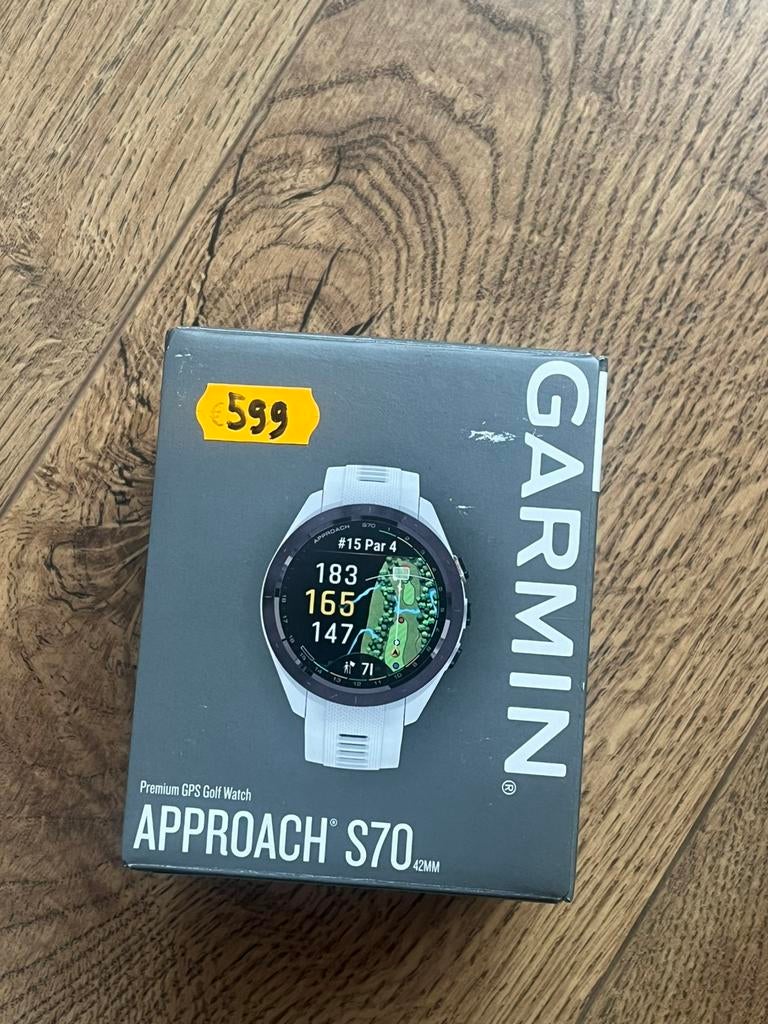 Garmin approach s70 golfhorloge, Enlèvement ou Envoi, Étanche, Avancer d'un pas, Neuf