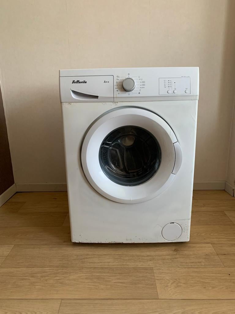 Machine à laver A++ BELLAVITA 6KG, 4 à 6 kg, Programme lavage à la main, Chargeur frontal, Enlèvement