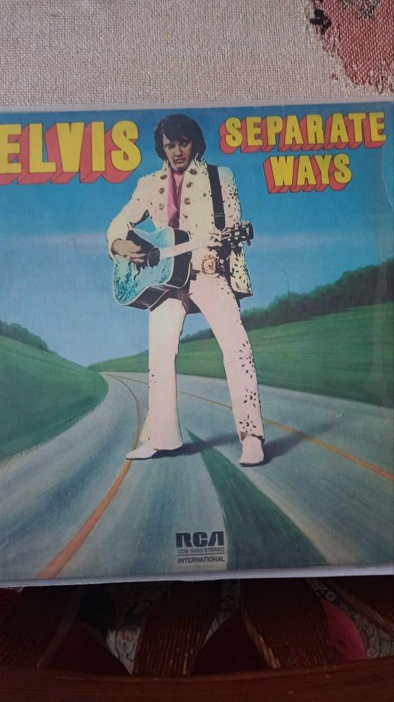 Elvis lp, Separate ways, Duitse persing. slechts 5 euro, Gebruikt, Ophalen of Verzenden, Rock-'n-Roll, 12 inch