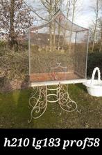 Ancienne grande cage oiseau voliere 1900 fer forgé, Enlèvement