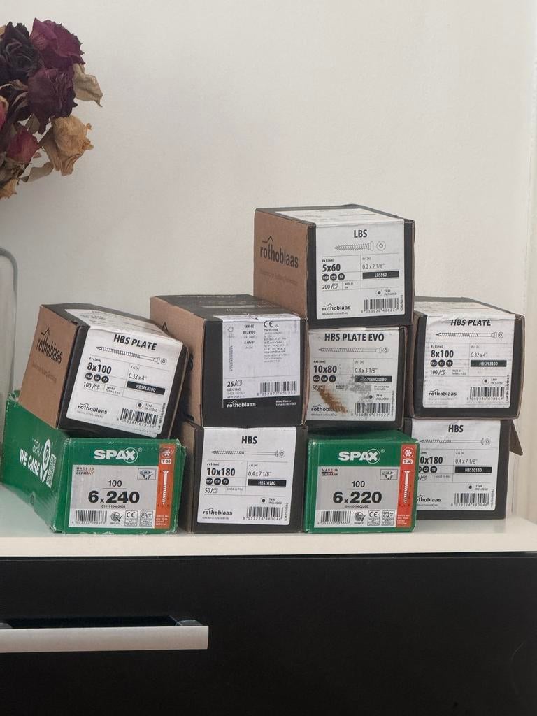 Houtschroeven, Ophalen, Nieuw, Knutselwerk