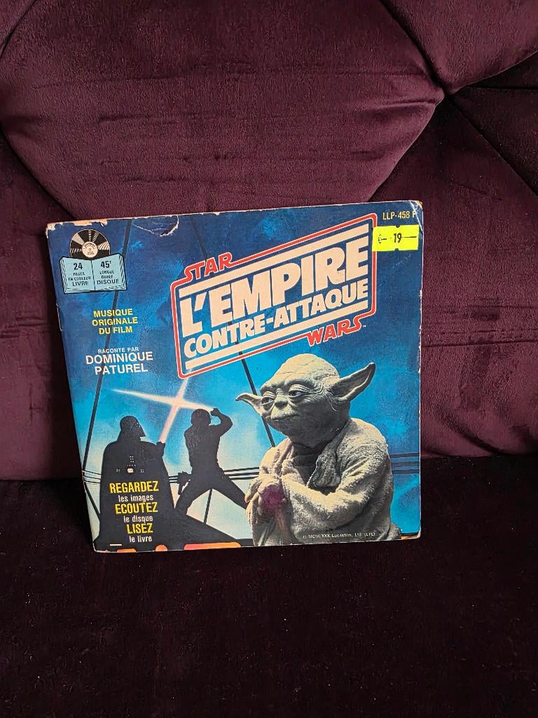 Livre-disque Star Wars, Collections, Enlèvement ou Envoi, Utilisé