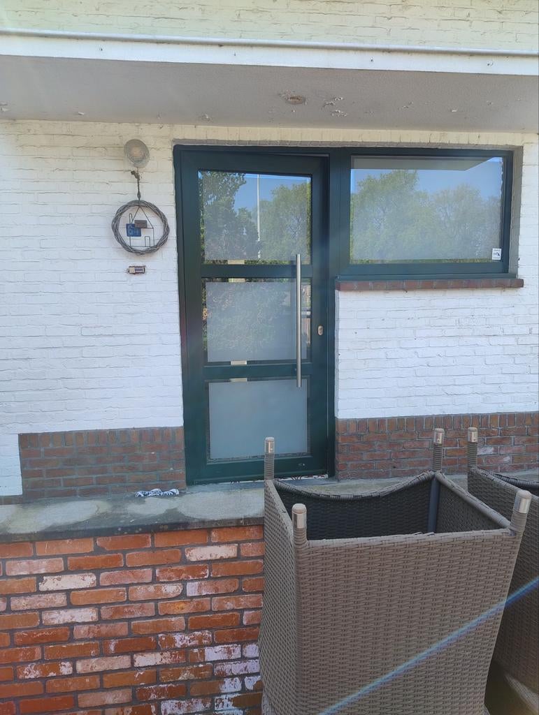 PVC voor-en achterdeur, dubbel glas, Ophalen, Wit