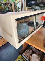 Ga weg! Herptek 120x70x50 volledig uitgerust+BCI-koppel, Ophalen of Verzenden, Zo goed als nieuw, Terrarium of Paludarium