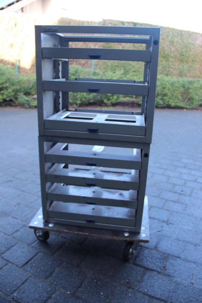 Sortimo rekken, Ophalen