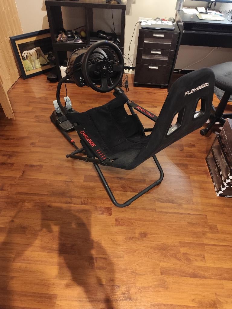 racestoel met racestuur ps, Ophalen, Zo goed als nieuw, PlayStation 4