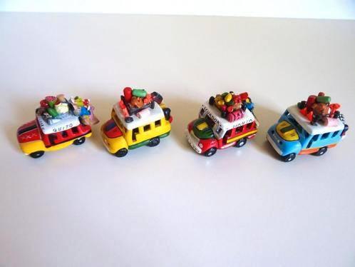 Equateur Folk Art 4 petits bus avc passagers et marchandises, Antiquités & Art, Art | Art non-occidental, Enlèvement ou Envoi